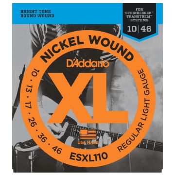 Preview van D&#039;Addario ESXL110 XL Double Ball Nickelplated