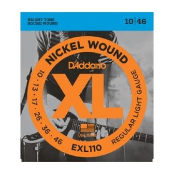 Preview of D&#039;Addario EXL110 XL nickelplated steel
