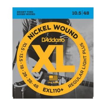 Preview of D&#039;Addario EXL110+ XL nickelplated steel