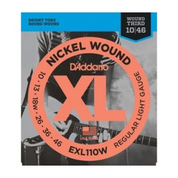 Preview of D&#039;Addario EXL110W XL nickelplated steel