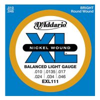 Thumbnail of D&#039;Addario EXL111 XL Balanced Regular Light nickelplated steel