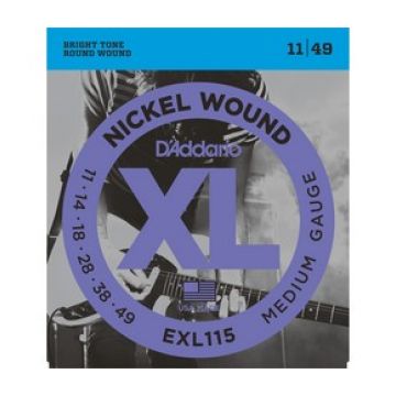 Preview of D&#039;Addario EXL115 XL nickelplated steel