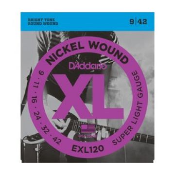 Preview of D&#039;Addario EXL120 XL nickelplated steel