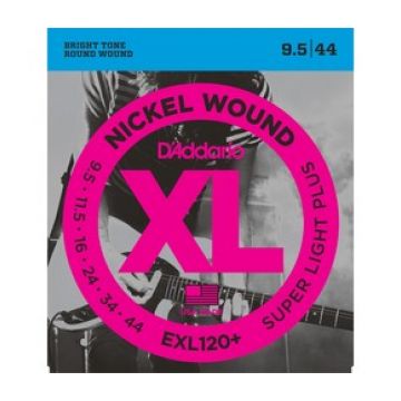 Preview of D&#039;Addario EXL120+ XL nickelplated steel