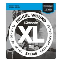 Thumbnail van D&#039;Addario EXL148 Extra Heavy XL nickelplated steel