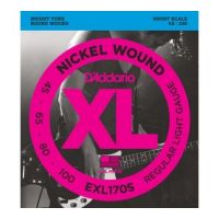 Thumbnail of D&#039;Addario EXL170S ( Short scale ) XL nickelplated steel