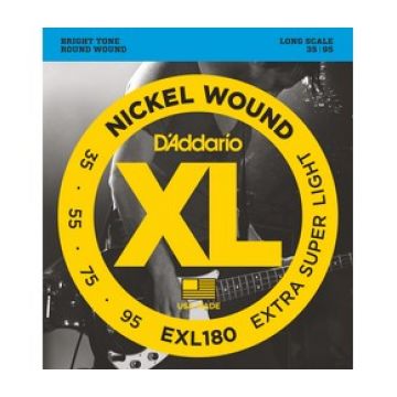 Preview of D&#039;Addario EXL180 XL nickelplated steel