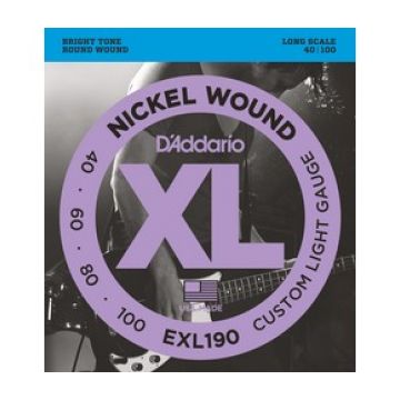 Preview of D&#039;Addario EXL190 XL nickelplated steel