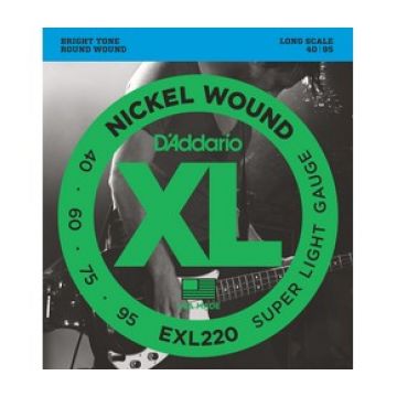 Preview of D&#039;Addario EXL220 XL nickelplated steel