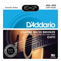 Thumbnail van D&#039;Addario EXP11 Light Coated 80/20 bronze