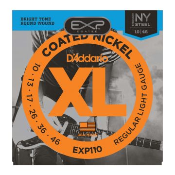 Preview of D&#039;Addario EXP110NY Regular light EXP coated nickel plated steel