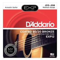 Thumbnail of D&#039;Addario EXP12 Medium Coated 80/20 bronze