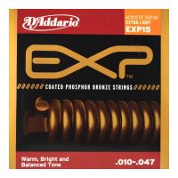 Thumbnail of D&#039;Addario EXP15  Extra Light Coated phosphor bronze Classic