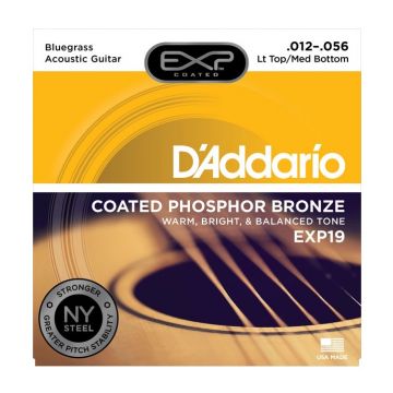 Preview of D&#039;Addario EXP19 Bluegrass Coated phosphor bronze
