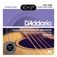 Thumbnail van D&#039;Addario EXP26 Custom Light Coated phosphor bronze