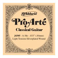 Thumbnail van D&#039;Addario J4305 Pro-Art&eacute; Nylon Classical Guitar Single String, Light Tension, A5 Fifth String