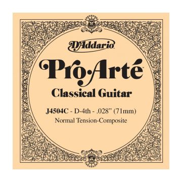 Preview of D&#039;Addario J4504C Pro-Arte Composite, single D4 string