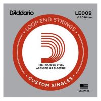 Thumbnail of D'Addario LE009 Plain steel Loop-end Electric or Acoustic