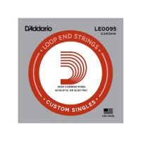 Thumbnail of D&#039;Addario LE0095 Plain steel Loop-end Electric or Acoustic