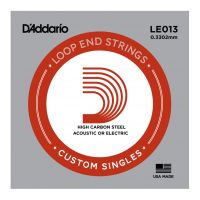 Thumbnail van D'Addario LE013 Plain steel Loop-end Electric or Acoustic