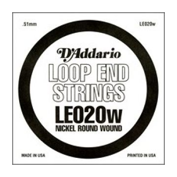 Preview of D&#039;Addario LE020W Nickel wound Loop-end Electric Acoustic