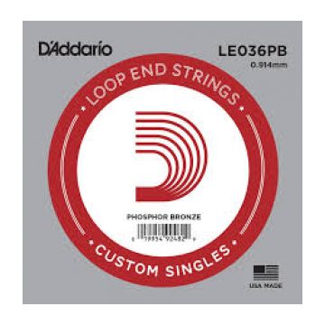 Preview van D&#039;Addario LE036PB Phosphor Bronze Loop-end Acoustic