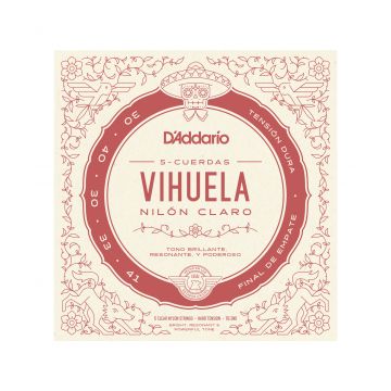 Preview of D&#039;Addario MV10H Vihuela Hard Tension Strings