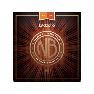 Preview van D&#039;Addario NB1047 Nickel Bronze Acoustic Extra Light, 10-47