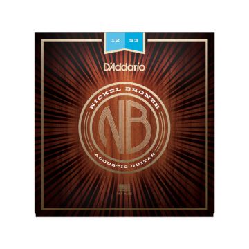 Preview of D&#039;Addario NB1253 Nickel Bronze Acoustic Light, 12-53