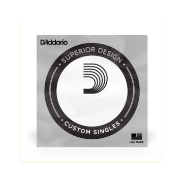 Preview of D'Addario NHR045 Half Round Bass Guitar Single String, Long Scale, .045
