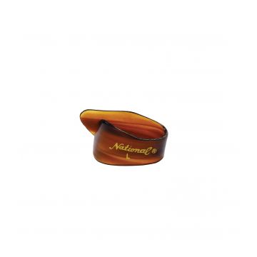 Preview of D&#039;Addario NP8T National Celluloid Thumb Pick, Large Tortoiseshell