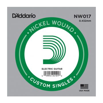 Preview of D&#039;Addario NW017 Nickel Wound Electric