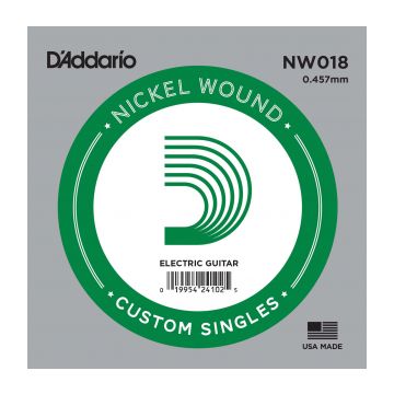 Preview of D&#039;Addario NW018 Nickel Wound Electric