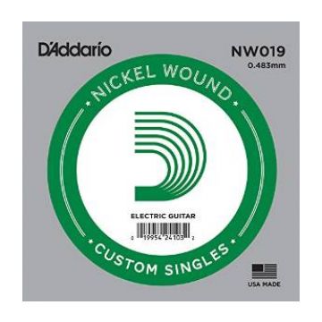 Preview of D&#039;Addario NW019 Nickel Wound Electric