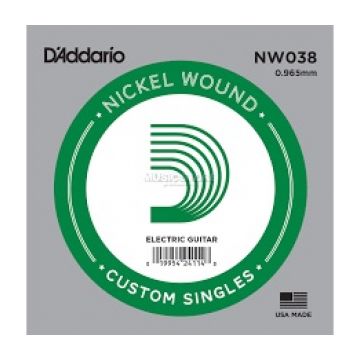 Preview of D&#039;Addario NW038 Nickel Wound Electric