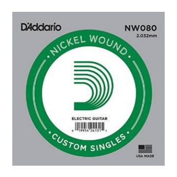 Preview of D&#039;Addario NW080 Nickel Wound Electric
