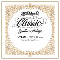 Thumbnail of D&#039;Addario NYL020 Rectified Nylon Classical Guitar Single String .020