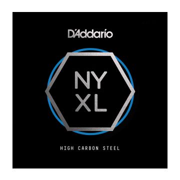 Preview of D&#039;Addario NYS020 Single Plain Steel Guitar String, .020