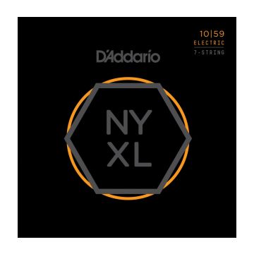 Preview of D&#039;Addario NYXL1059 7 string medium