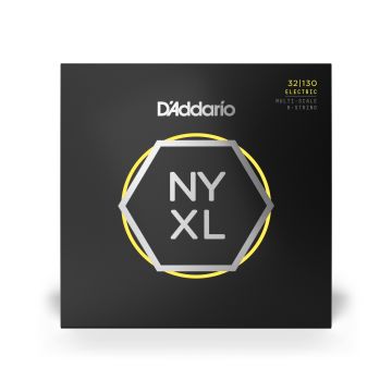 Preview of D'Addario NYXL32130MS , 32-130 Regular Light 6-String, Multiscale, NYXL