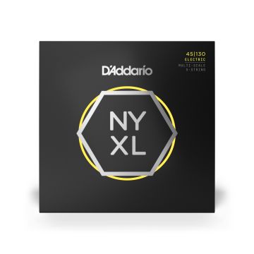 Preview of D&#039;Addario NYXL45130MS 45-130 Regular Light 5-String, Multiscale