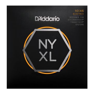 Preview van D&#039;Addario NYXLS1046, NYXL Nickel Wound, Regular Light, Double Ball End, 10-46