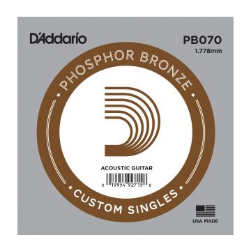 Preview van D&#039;Addario PB070 Phosphor Bronze Acoustic