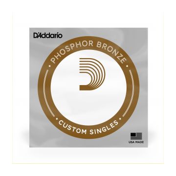 Preview of D&#039;Addario PBB045 Phosphor Bronze Acoustic Bass Single Strings Long Scale, .045
