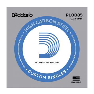 Preview van D&#039;Addario PL0085 Plain steel Electric or Acoustic