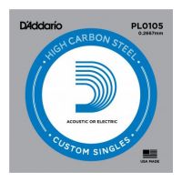 Thumbnail of D&#039;Addario PL0105 Plain steel Electric or Acoustic