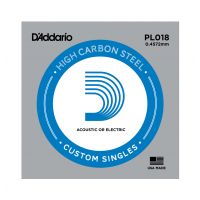 Thumbnail of D&#039;Addario PL018 Plain steel Electric or Acoustic