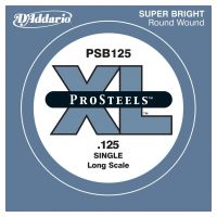 Thumbnail of D&#039;Addario PSB125 ProSteels Bass Guitar Single String, Long Scale, .125