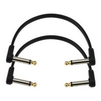 Thumbnail of D&#039;Addario PW-FPRR-206 Flat Patch Cable, 6inch (15cm) Right Angle, Twin PK