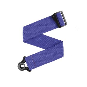 Preview of D'Addario PWSAL403 Auto Lock 2” Polypro Guitar Strap - Purple